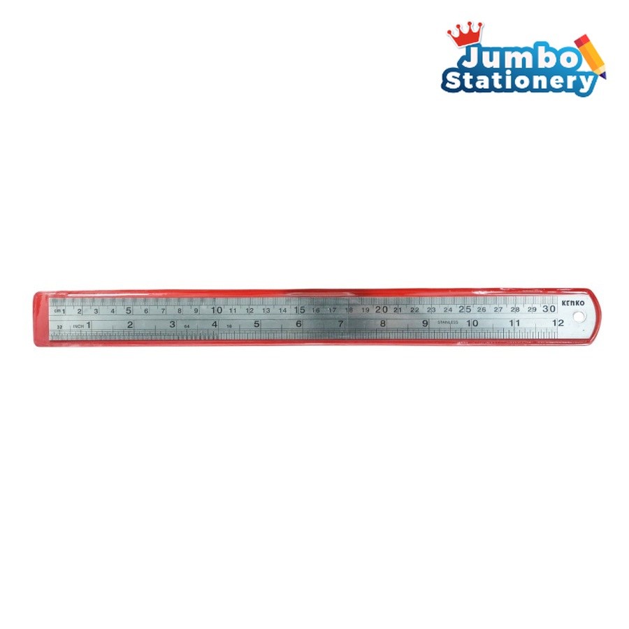 

Kenko Penggaris Besi 30cm / Stainless Steel