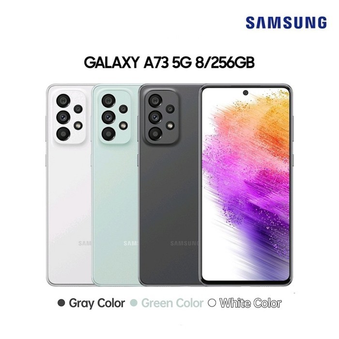 SAMSUNG GALAXY A73 5G 8/256GB GARANSI RESMI SEIN