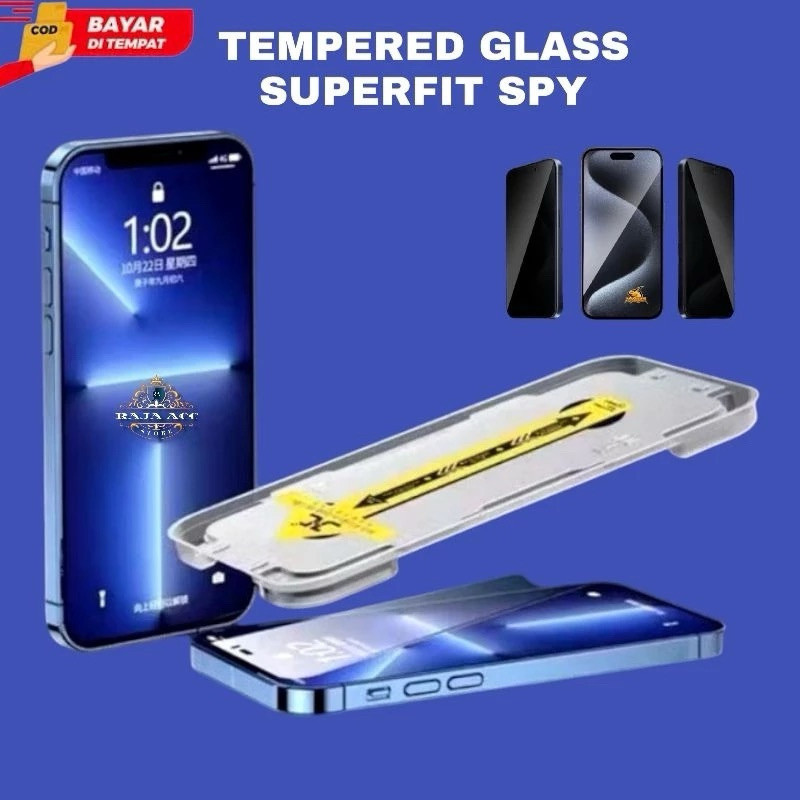 NEW! SUPER FIT SPY TEMPERED GLASS LAYAR FOR POCOPHONE X3 PRO X3 GT POCO X4 PRO POCO X5 PRO X6 PRO M6