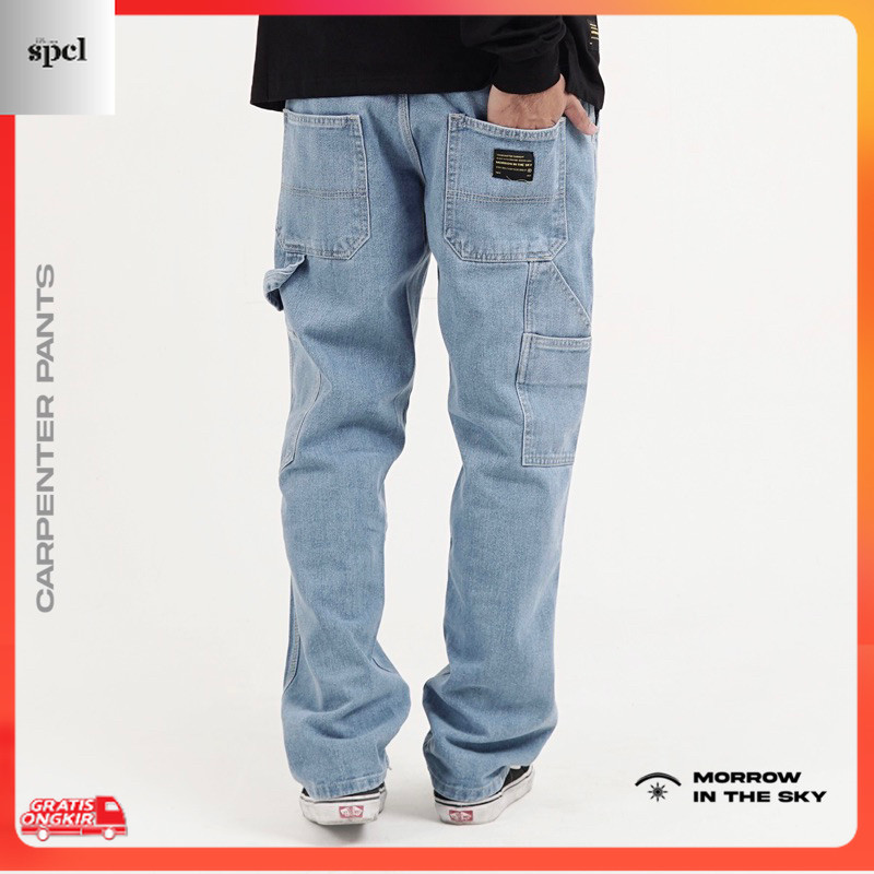 Terkini / Carpenter Pants - Denim - Morrowsky