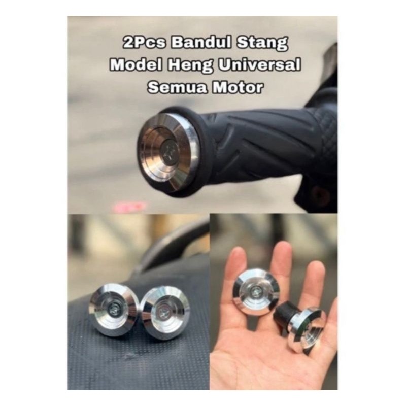 JALU STANG SPIRAL MODEL HENG CHROME UNIVERSAL SEMUA MOTOR JALU STANG GEPENG HARGA SEPASANG UNIVERSAL