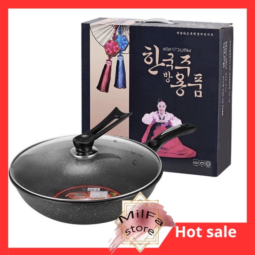 MF524 Panci Wok Korea Wajan WokPan