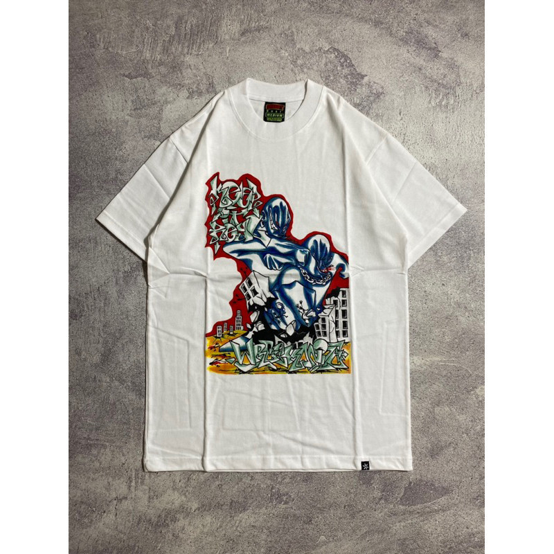 KEEP IT REAL X WRECKONIZE KIR GREEDY DUST MCHC T-Shirt 【COD】