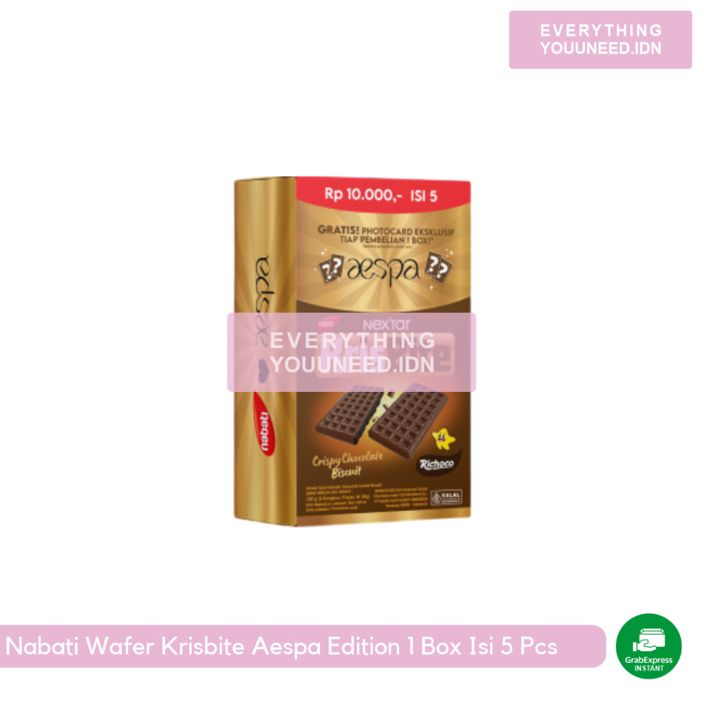 

Nabati Kris Bite Crispy Chocolate Biscuit isi 5 Pack