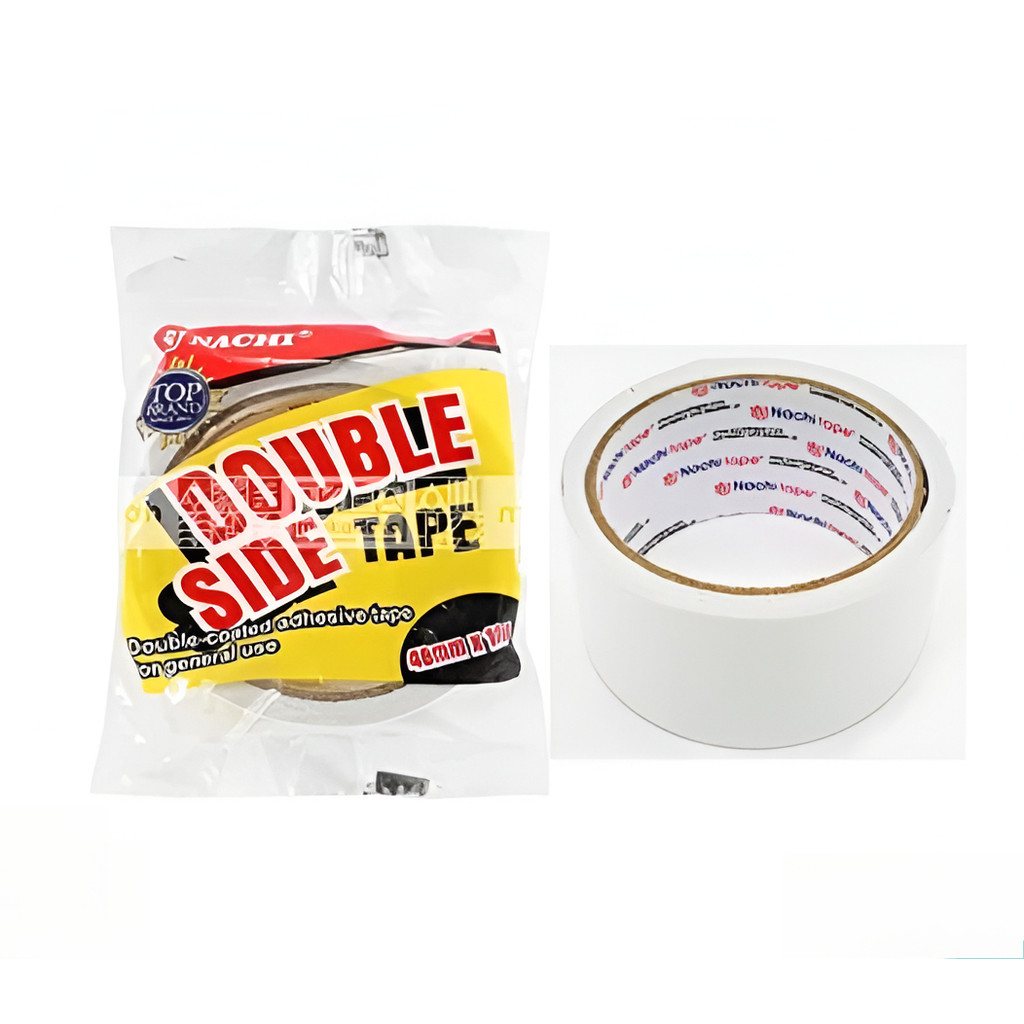 

Double Tape Nachi 2 Inch 48mm x 10Yard - Nachi Isolasi Double Tape Kertas