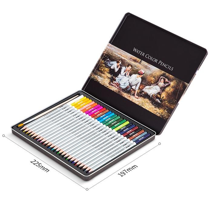 

best -Deli Pensil Warna 24C dapat dicuci dan teknologi hybrid 6521 - 24 warna