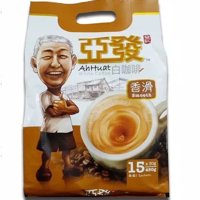 

[PROMO TERBAIK] Ahuat white coffee klasik smooth/ kopi ahuat klasik