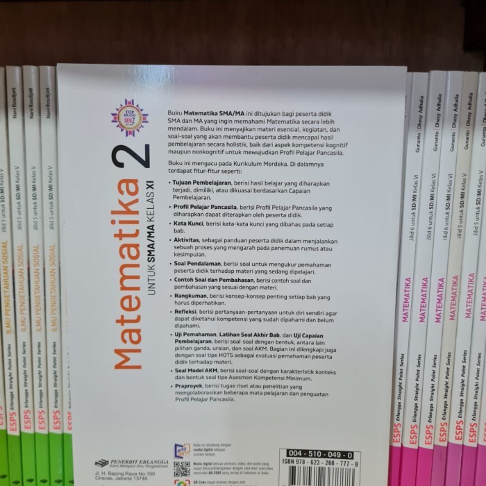 OBRAL Buku Matematika Kelas XI 11 SMA Kurikulum Merdeka Erlangga