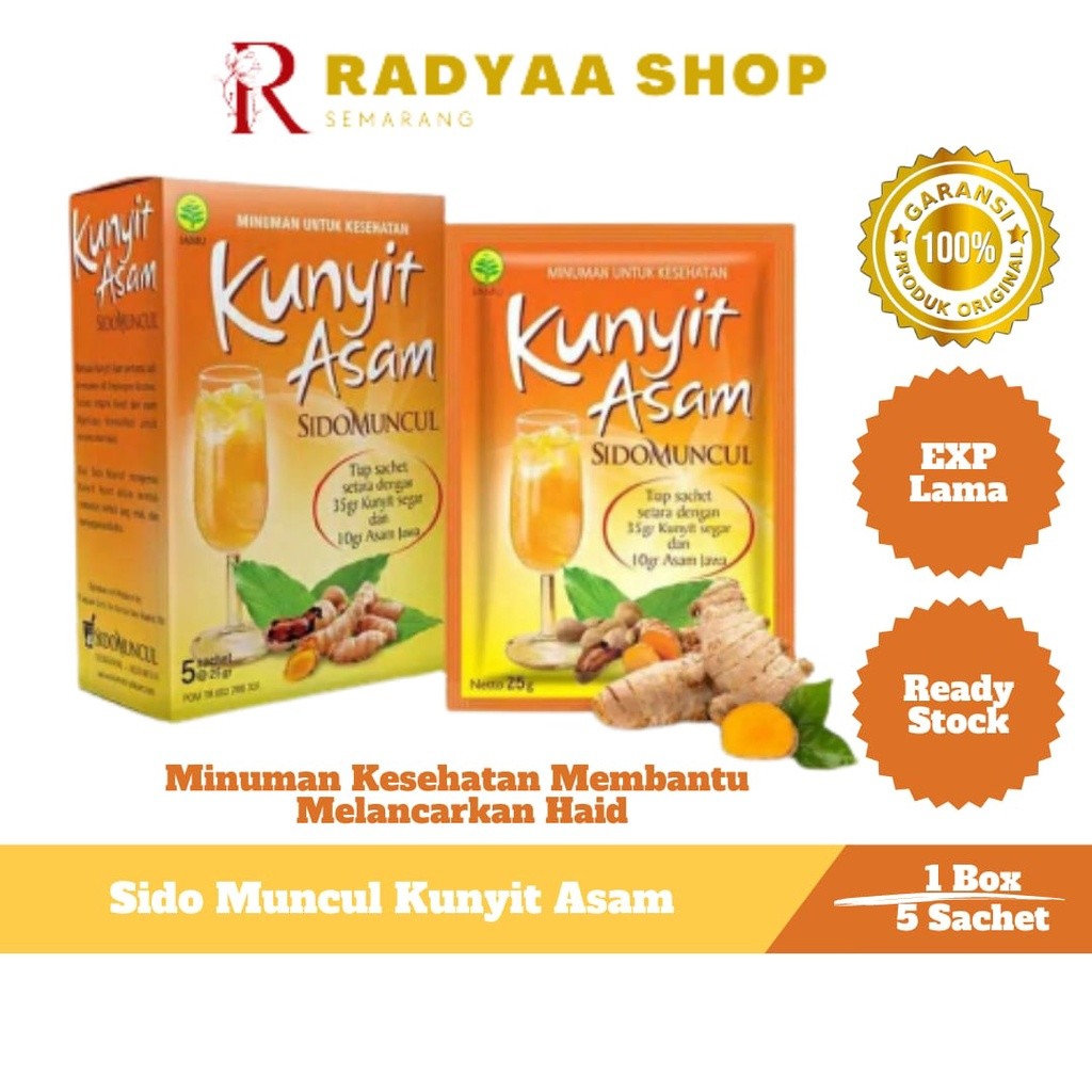 

Sido Muncul Minuman Kunyit Asam 5's - Membantu Melancarkan Haid