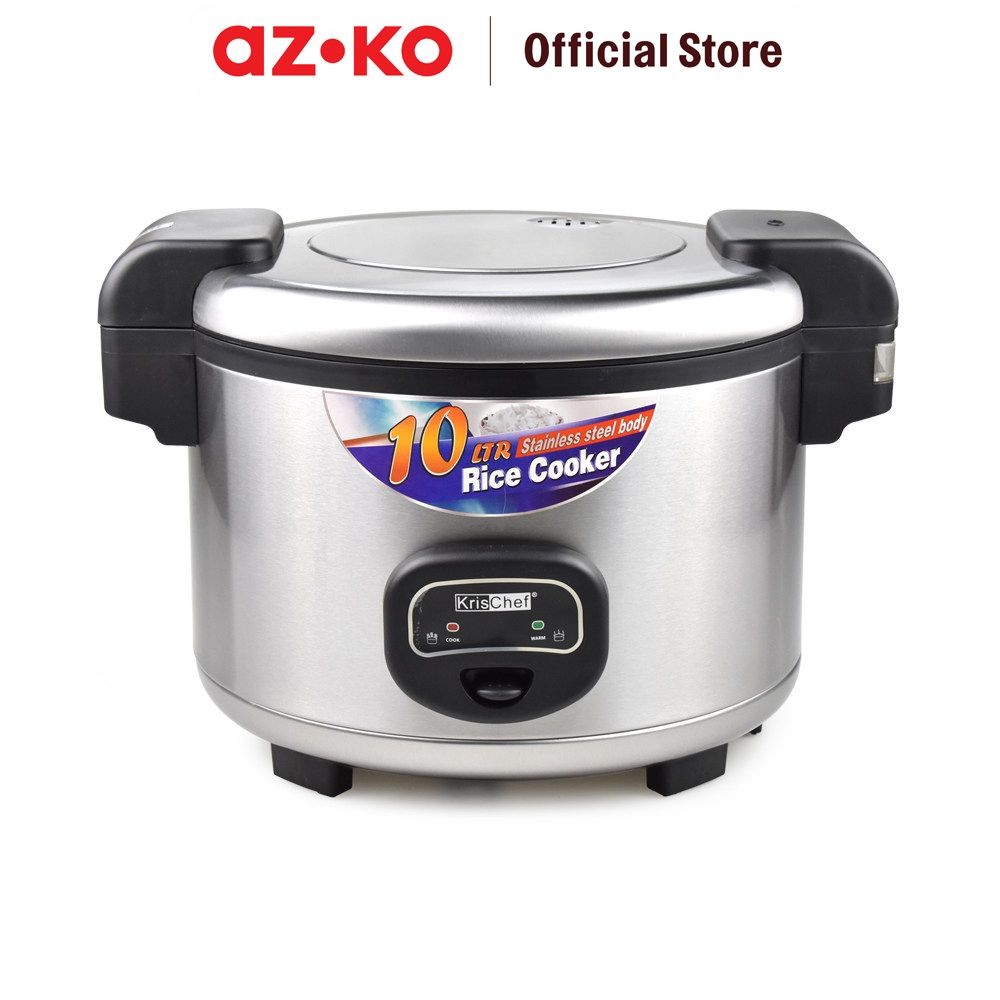 AZKO Kris 4.2 ltr Rice Cooker - Silver Magic Jar Magic Com Penanak Nasi Alat Masak Beras Elektronik 
