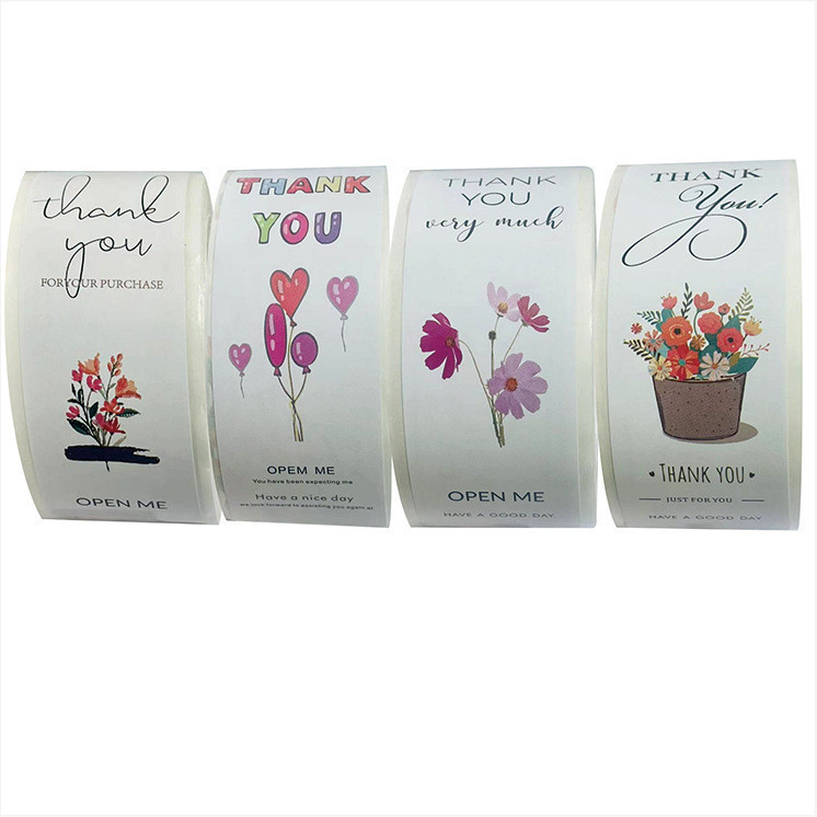 

Sticker Thank You for Your Order / Business 2,5 x 7,5 cm 120 Pcs/ Roll - OS0567