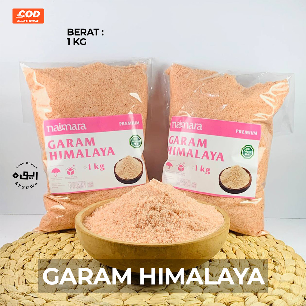 

GARAM HIMALAYA PINK SALT PREMIUM / GARAM HIMALAYA ORGANIC / HIMALAYA PINK SALT