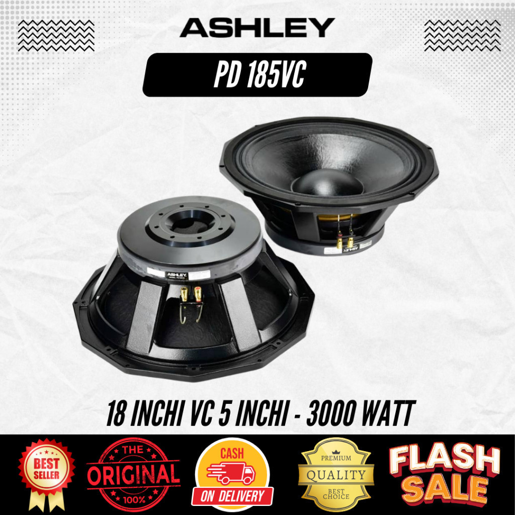 Speaker Ashley PD185VC 3000 Watt Original