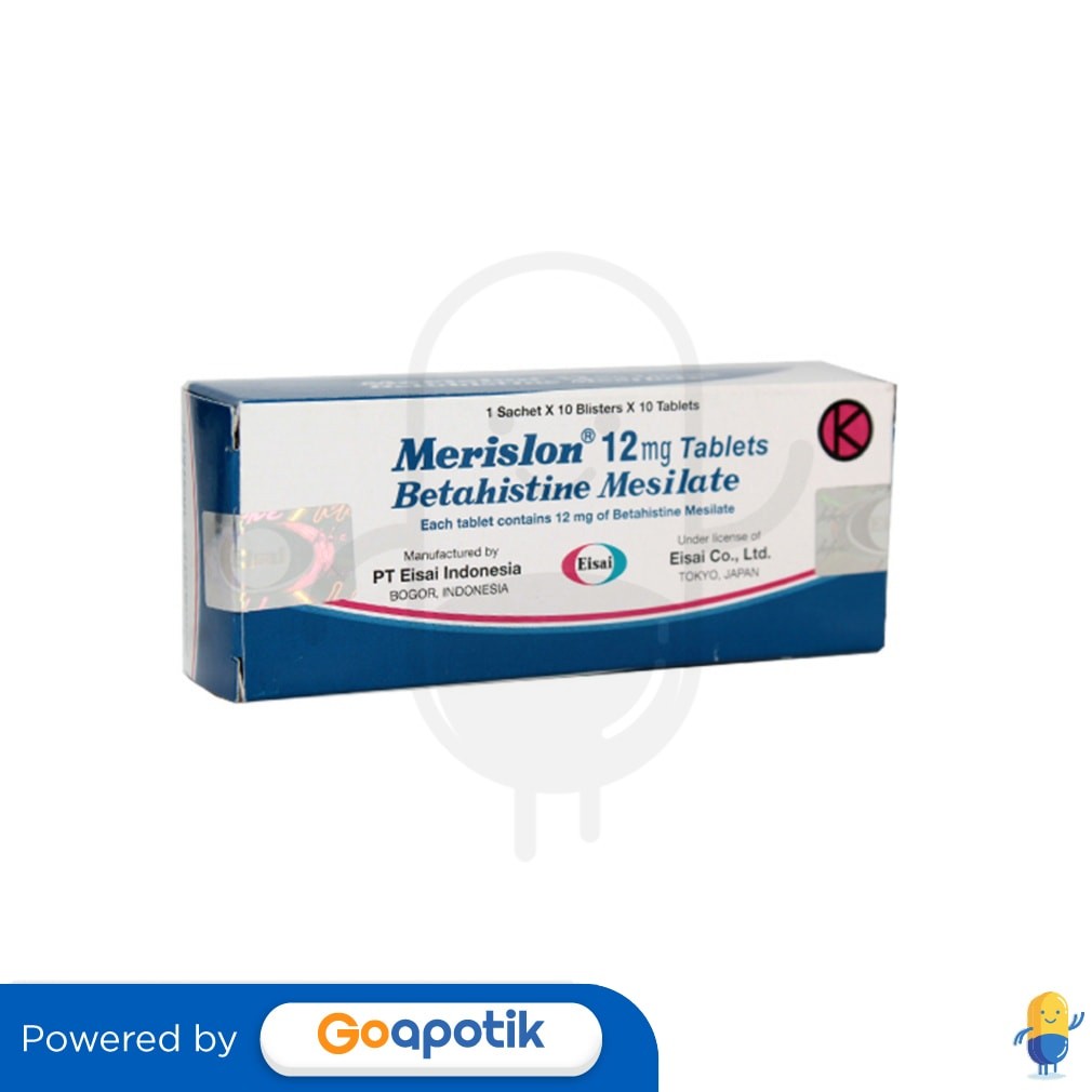 Merislon 12 Mg Box 100 Tablet