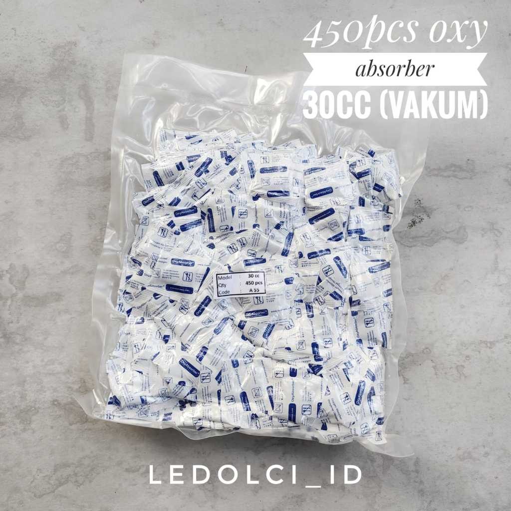 

(450 PCS BESAR) OXYGEN ABSORBER 30 CC | (450 PCS BESAR) OXY ABSORBER PENGAWET MAKANAN 30 CC