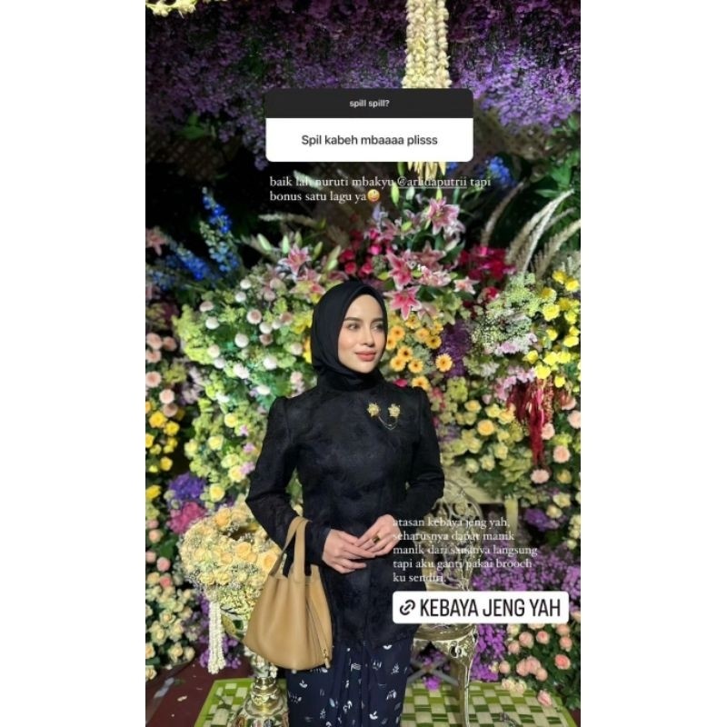 PROMO SAMPAI AKHIR BULAN  KEBAYA JANGGAN JENG YAH GADIS KRETEK