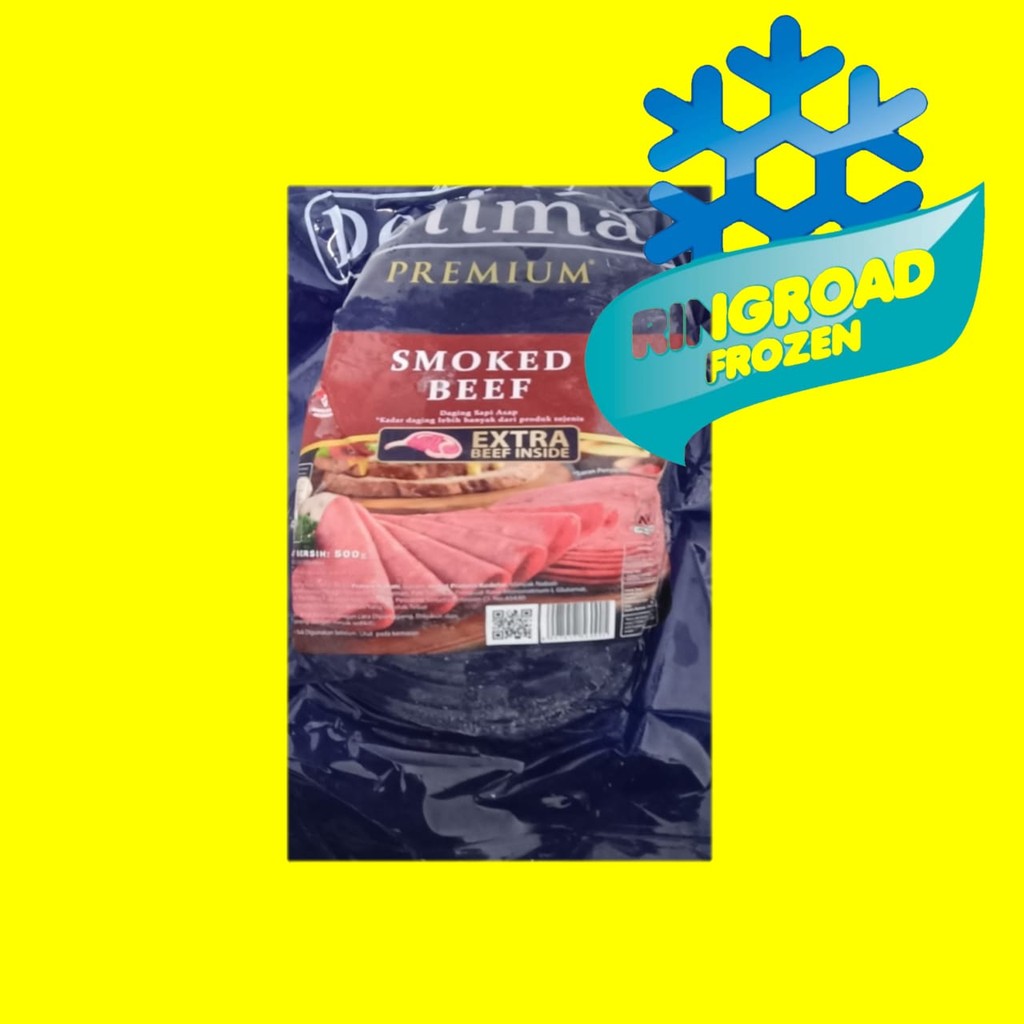 

DELIMAX SMOKED BEEF 500 GR