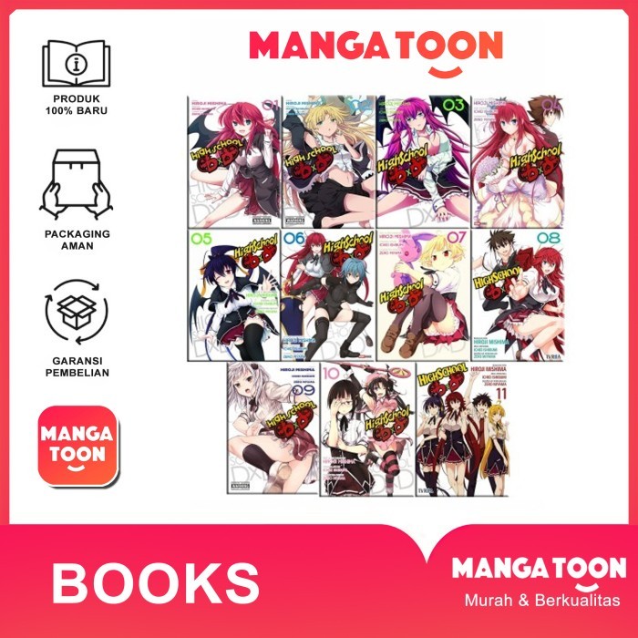 Komik Manga High School DxD series (English) - MangaToon
