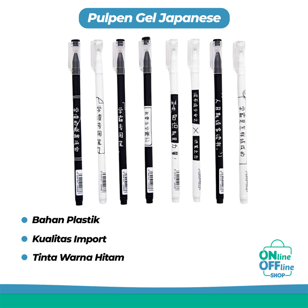 

Pulpen Gel Pulpen Japanese Pelajar Dan Kantor Pena Lucu Sourvenir Import 819
