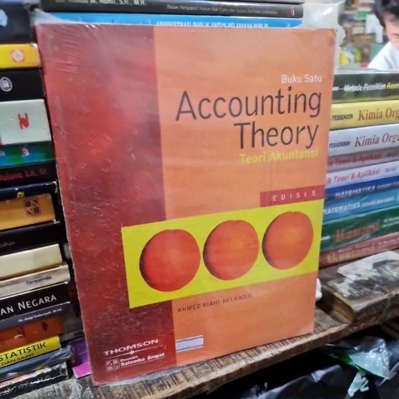 Teori akuntansi buku 1 edisi 5 by Ahmed Riahi Belkaoui