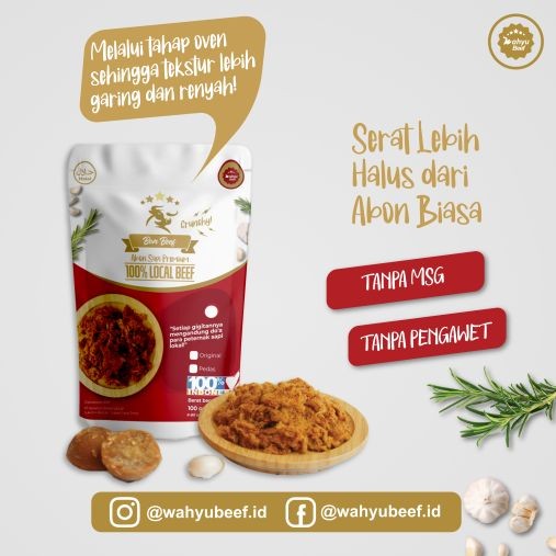 

Wahyu Beef Abon Sapi 100gr
