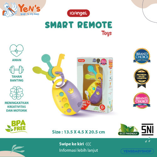 IQAngel Smart Remote Toys /Mainan Anak Remote Control Mobil / Mainan Kunci Mobil  IQ8026