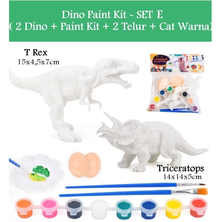 

promo -Mainan DIY Prakarya Stone Painting Mernai Melukis 3D Paint Gypsum - Mbl Konstruksi