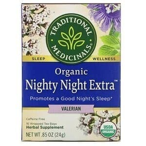 

Traditional Medicinals Organic Nighty Night Extra Tea Valerian