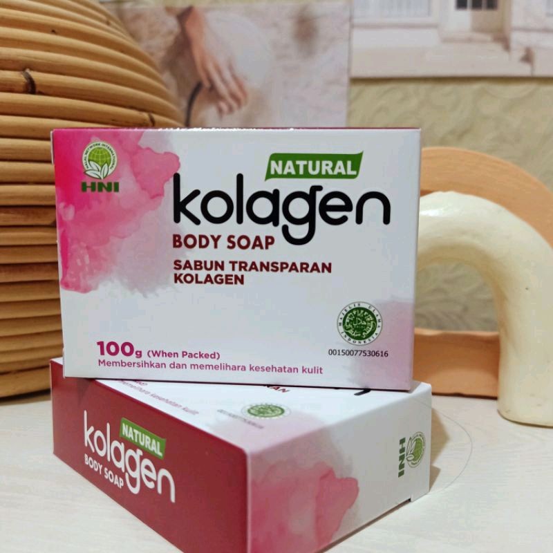

GARANSI Sabun Kolagen HNI Kollagen HPAI Collagen Terbaik Body Soap Sabun Herbal Sabun Batang Kecantikan