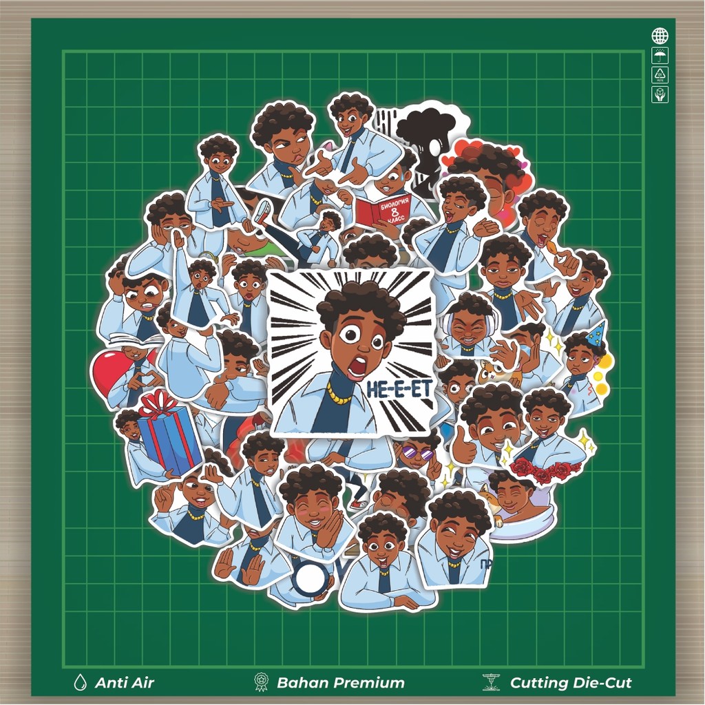 

HOT 50 PCS STIKER Stiker Mike Stiker Fashion Cars Decal Dingin Kartu Album Custom Vinyl Anti Air- Sticker Aesthetic Buku Journal Koper Casing HP Tablet Laptop Helm Motor Botol Minum