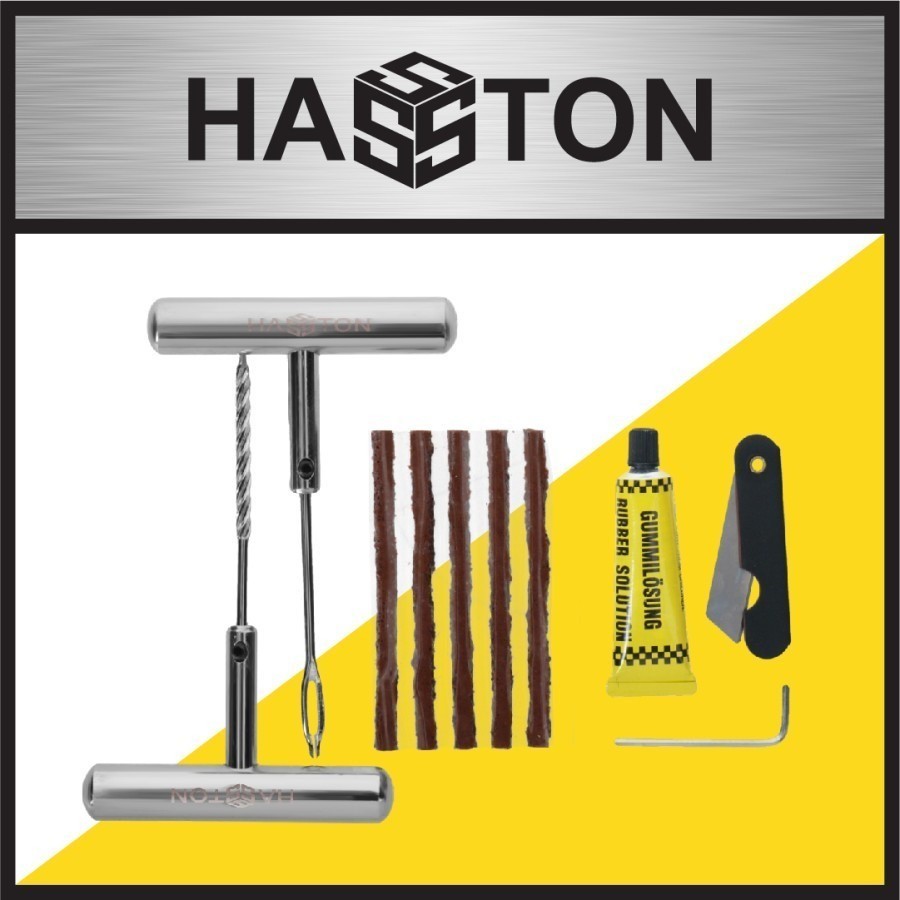 Alat tubles besi HASTON PROHEX tile repair kit Gg besi 0230-110 / Hasston Prohex Alat Tambal Ban Tub