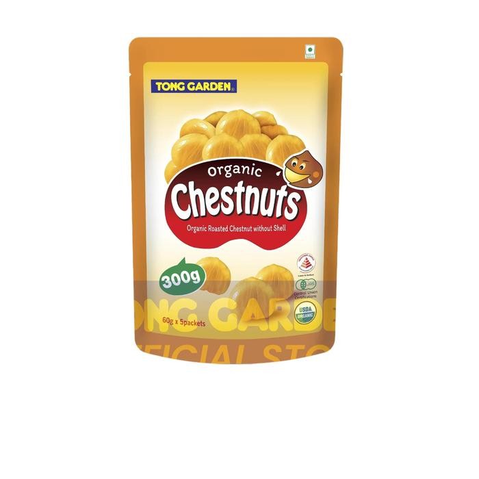 

Tong Garden Chestnut 300g Kacang Kastanye Panggang Organik