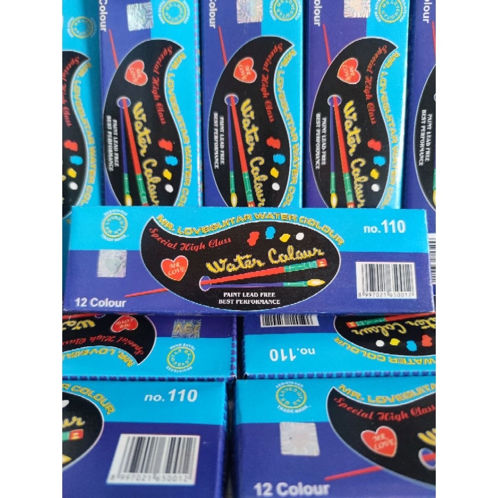 

(1 SET) Cat Air Mr.Loveguitar isi 12 Warna Original