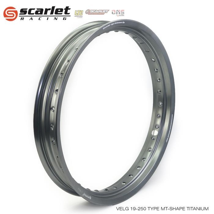 Scarlet Racing - Velg Pelek Motor RING 19 250 36 Hole - Black