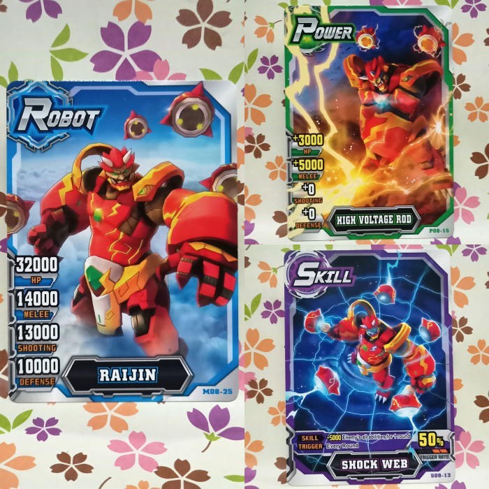 hero of robots normal set raijin