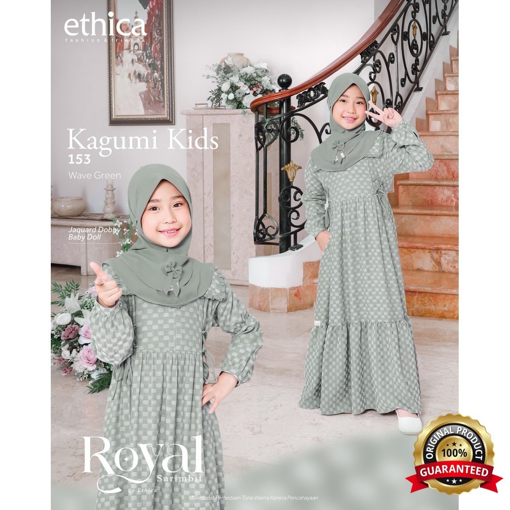 SabilaMall - Baju Gamis Anak Perempuan Series Kagumi Kids 153 by Eticha