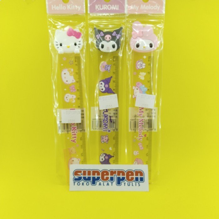 

Penggaris Karakter Sanrio 15 cm