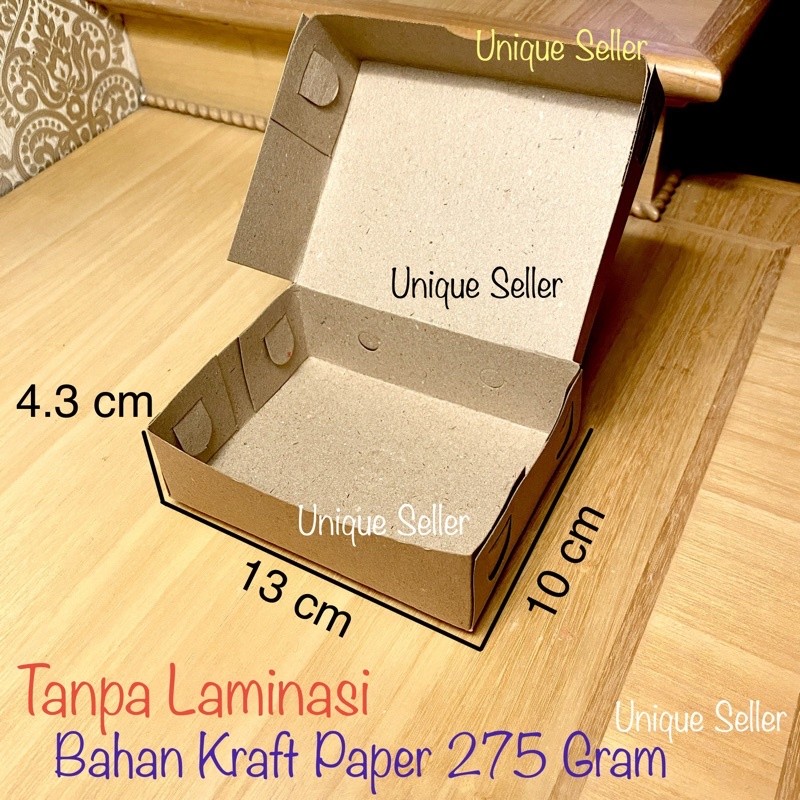 

Dus R2k uk 13x10x4.3 KRAFT 275 Gram / Dus Box Kotak Kue Roti R2 Kecil 13x10x4.5 KRAFT 275 Gsm / Dus Box Kotak Berkat Oleh Oleh R2 13x10 x 4.5 / Dus Box Kotak Hampers 13x10x4.5 / Dus Box Kotak Jajan isi 2 / Dus Box Kotak R2k Kraft