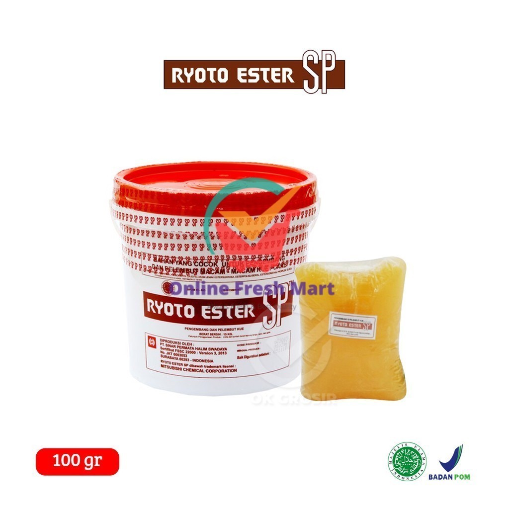 

SP Ryoto Ester / Emulsifier (100 gr) - Online Fresh Mart Denpasar