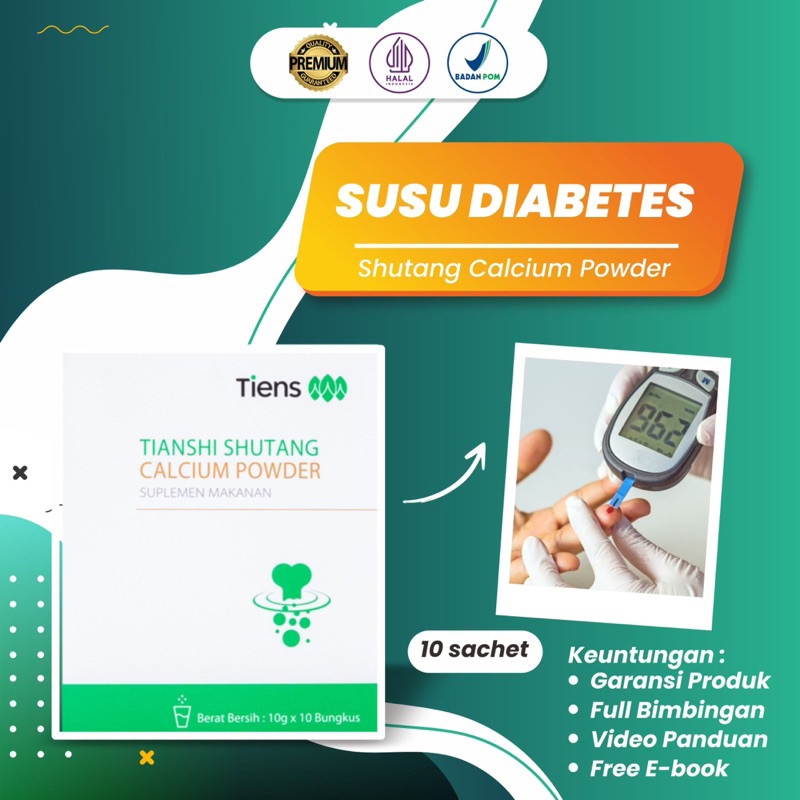 

(VIRAL & AMPUH) 1BUNGKUS OBAT CHINA DIABETES - Susu Labu Diabetes SHUTANG CALSIUM POWDER - Susu untuk Diabetes - Mengobati Diabetes KENCING MANIS KADAR GULA RENDAH BPOM HALAL