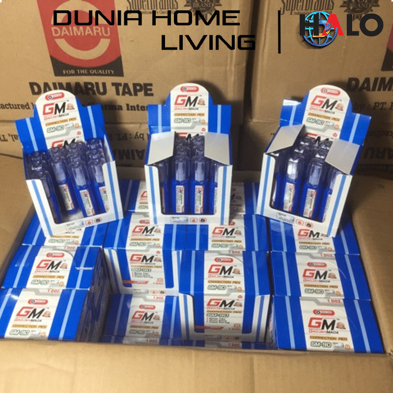 

HALO6 Correction pen / tipe ex/ tip ex gajah mada tip x