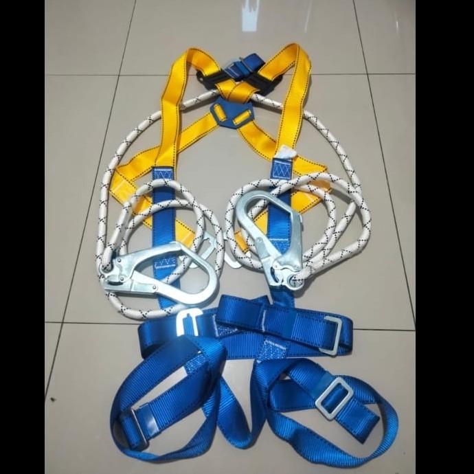 Full Body Harnes Double Hook/ Safety Harnes Double Big Hook