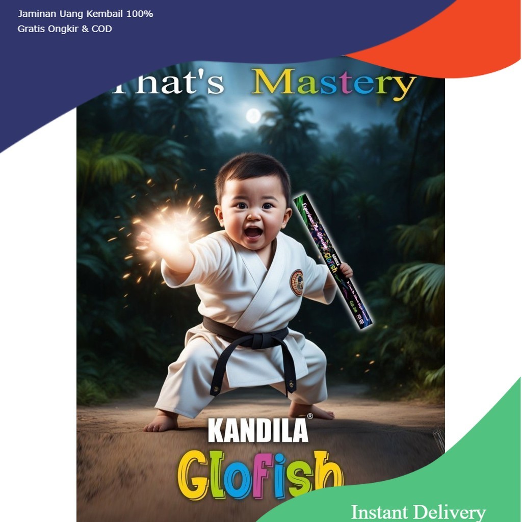 Kandila GLOFISH GLO 300 Lampu Aquarium View Ikan glofish Glowfish