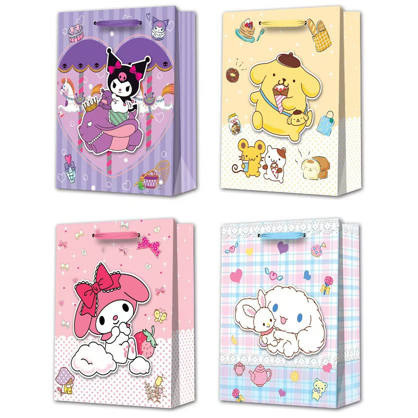 

Paper Bag Gift Cute Hadiah Premium 3d Blink2 Motif Sanrio Kuromi Melody Cinnamonroll - OS0476