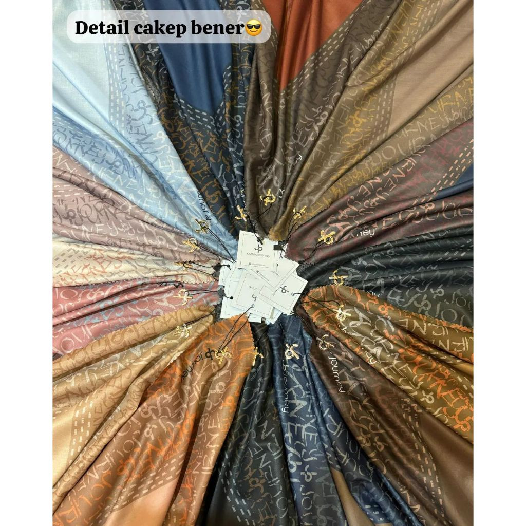 HIJAB MILLI SERIES JOURNEY SCARVES JOURNEY KW NON PLAT