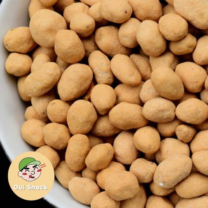 

⭐BISA COD⭐ 500GR KACANG ATOM SATELIT PALAPA - KACANG OVEN | OUI SNACK