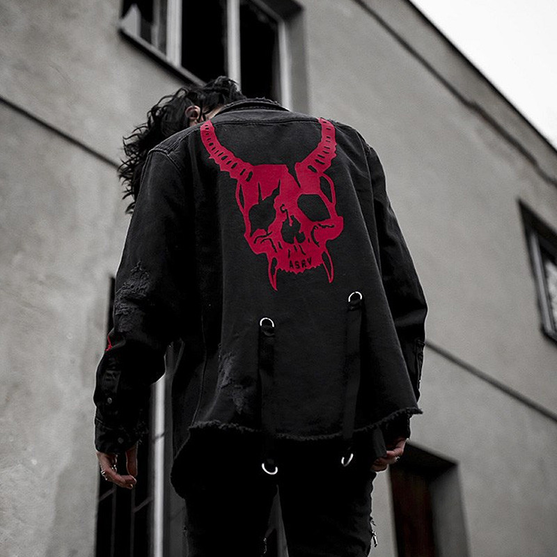 Gym Mens Denim Jacket Fashion Motorcycle Jeans Jackets Men Causal Cotton Black Sports Sweatshirt Fit