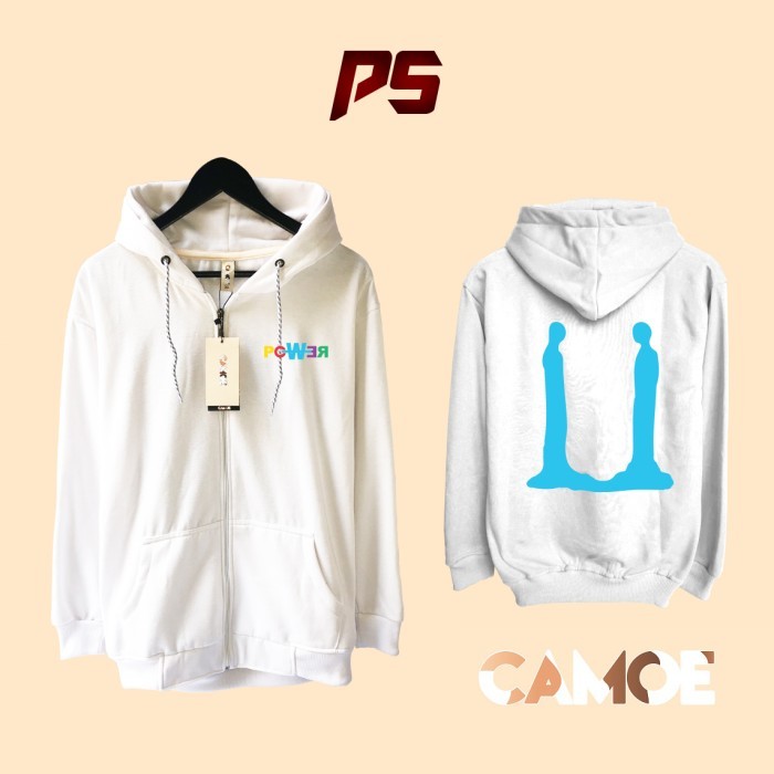 Jaket Hoodie Zipper G-Dragon Power Gdragon G Dragon