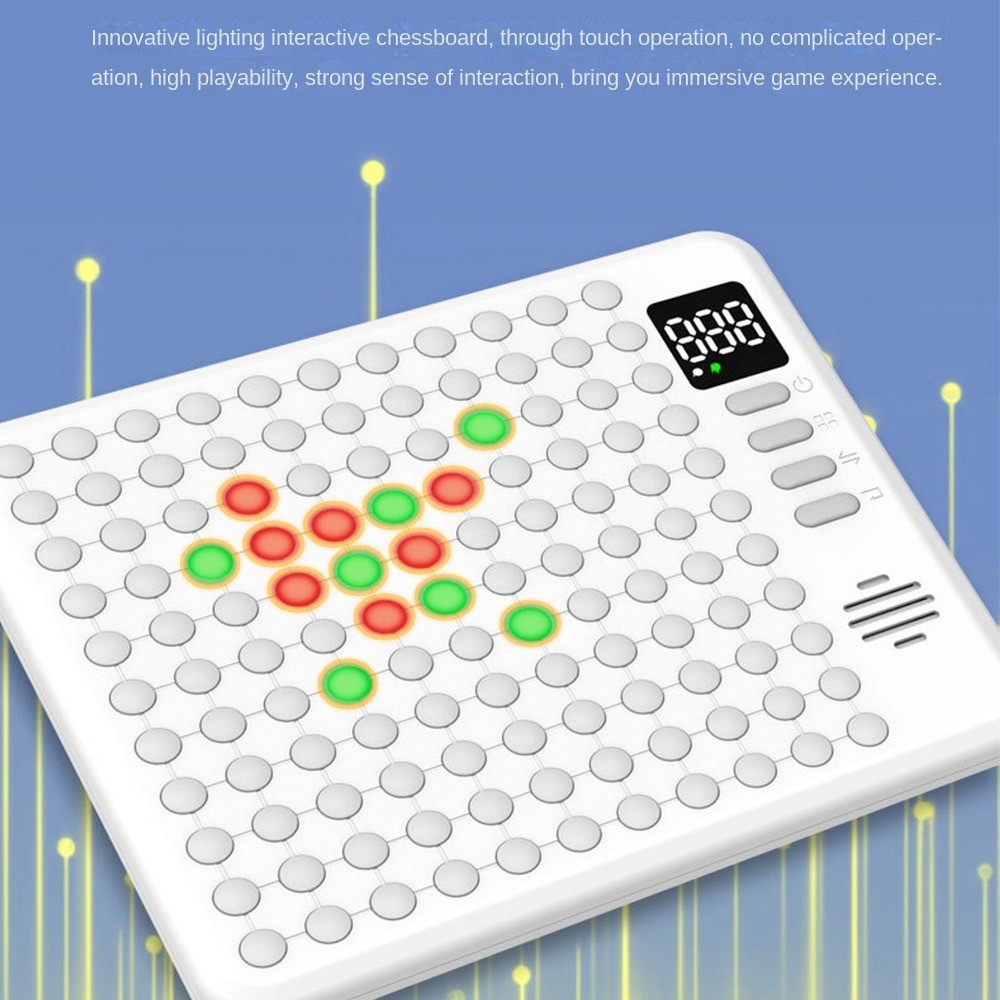 Voice Prompt 9 in 1 Smart Board Thinking Strategy Board Game Five Finger Electronic Chess Interactiv