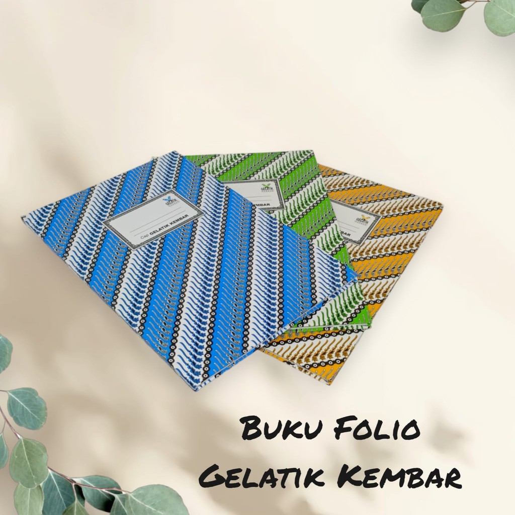 

Gelati Kembar Buku Folio Gelatik Kembar Hard Cover 50 Lembar